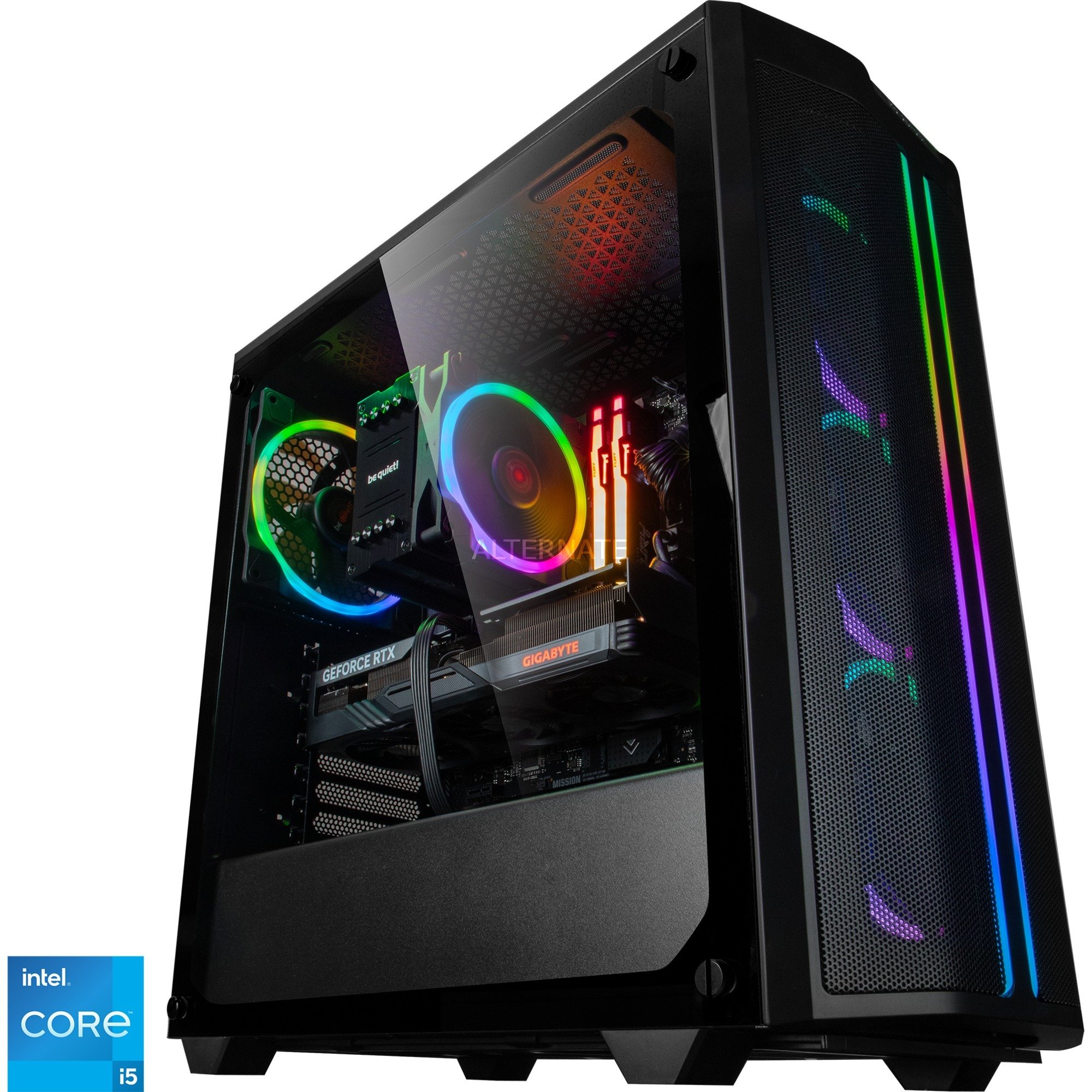 alternate Gaming-PC Window Edition • RTX 4060 Ti • Intel® Core™ i5-13400F • 16 GB RAM