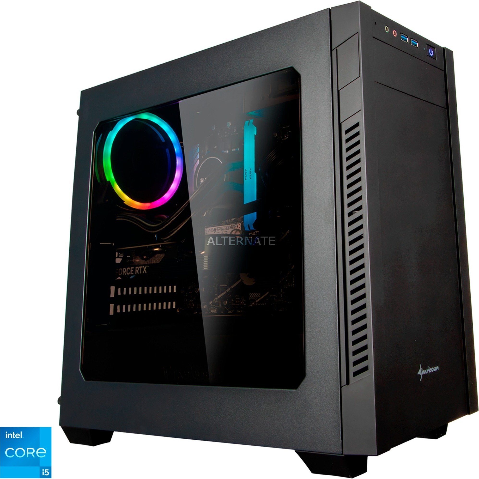 alternate Gaming-PC • RTX 4060 • Intel® Core™ i5-12400F • 16 GB RAM