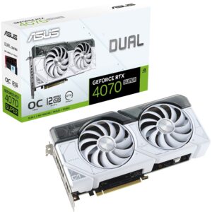 Asus GeForce RTX 4070 SUPER DUAL OC WHITE