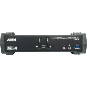 Aten CS1922M 2-Port USB 3.0 4K DisplayPort MST KVMP Switch