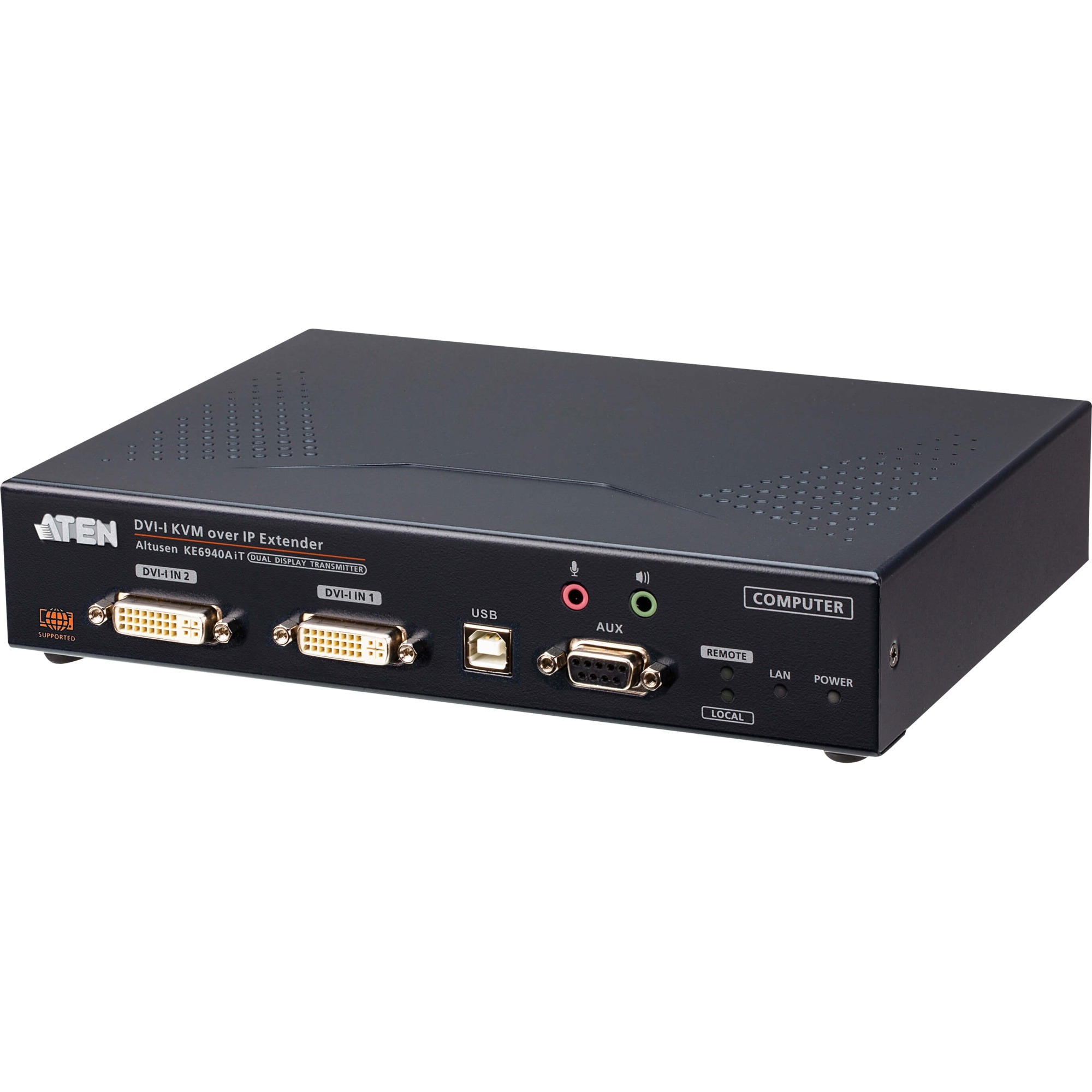 Aten DVI-I Dual-Display KVM over IP KE6940AiT