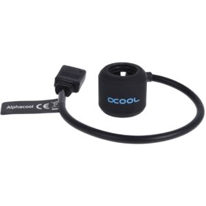 Alphacool Aurora HardTube LED Ring 13mm Deep Black - RGB