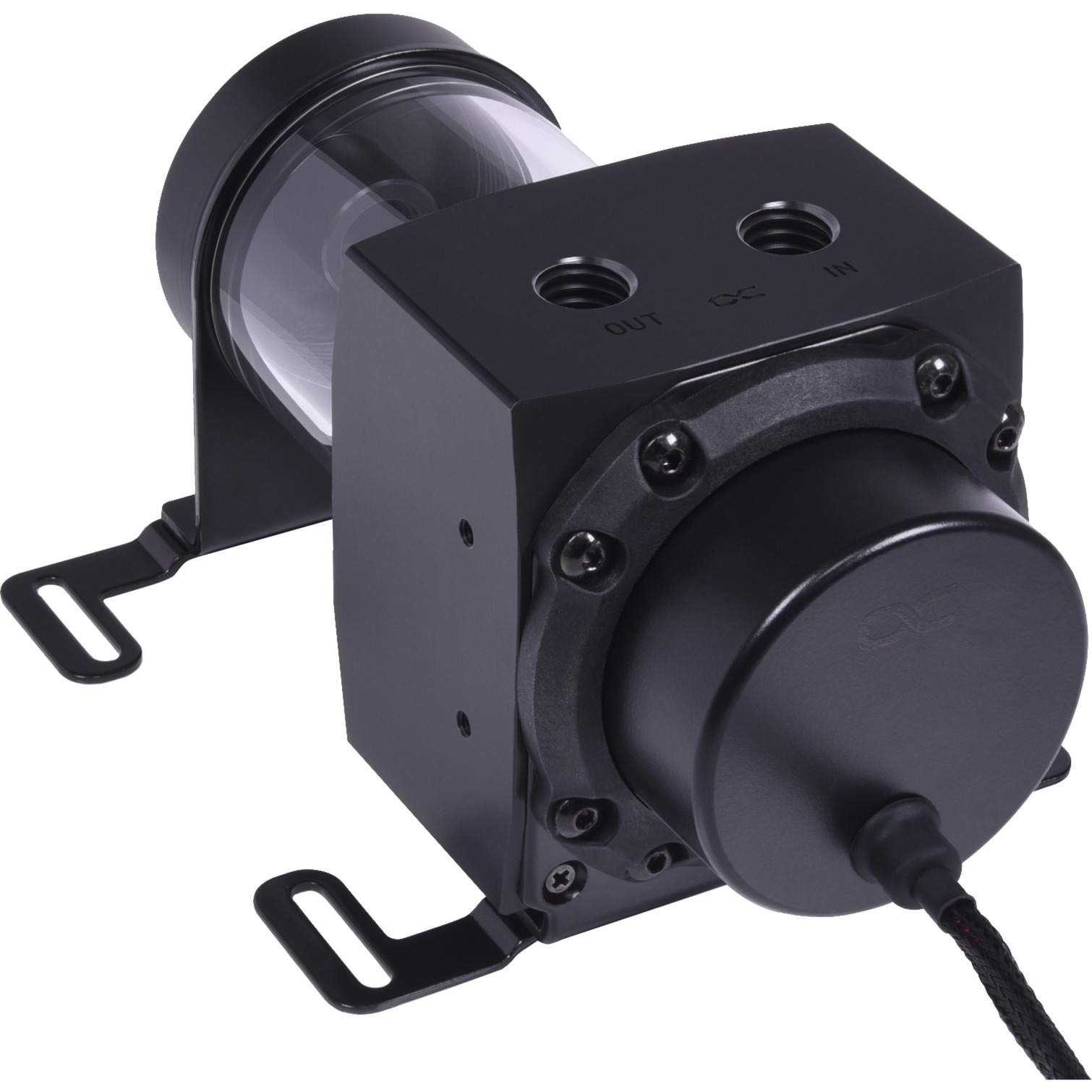 Alphacool Core 100 Aurora Reservoir Acetal/Acryl mit VPP Apex Pumpe