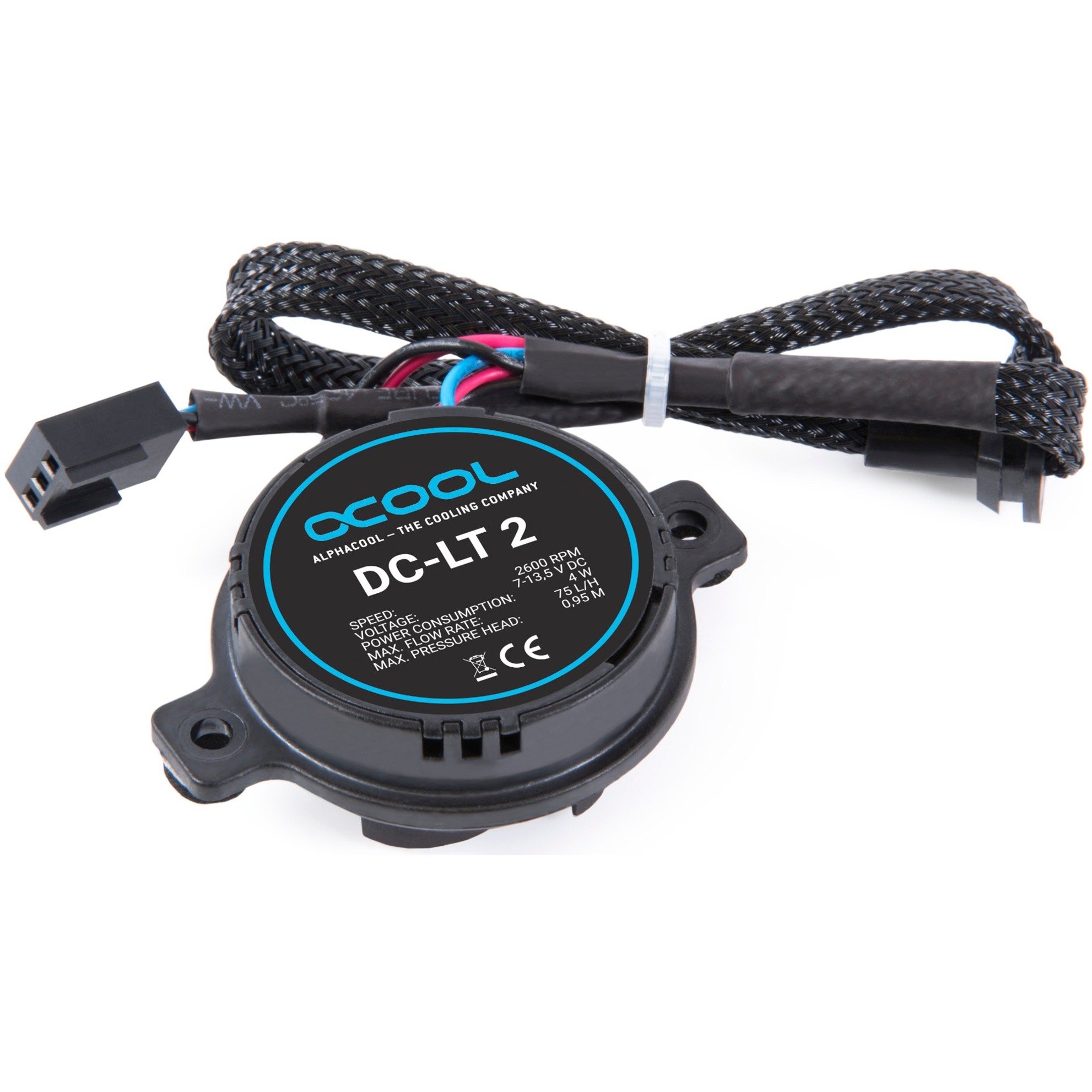 Alphacool DC-LT 2 - 2600rpm Ceramic - 12V DC - (3 Phasen Sinus PCB)