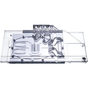 Alphacool Eisblock Aurora Acryl GPX-N RTX 3090/3080 Gaming X Trio mit Backplate