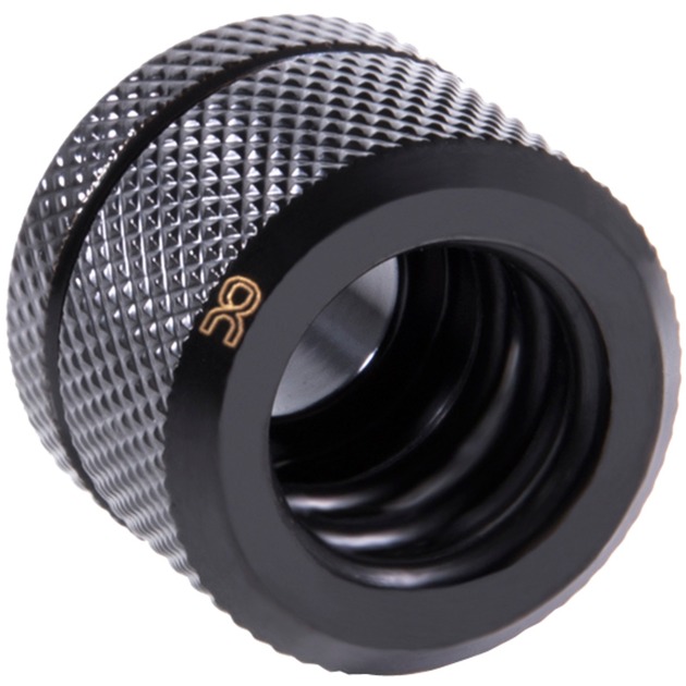 Alphacool Eiszapfen 14mm HardTube Anschraubtülle G1/4 - Deep Black