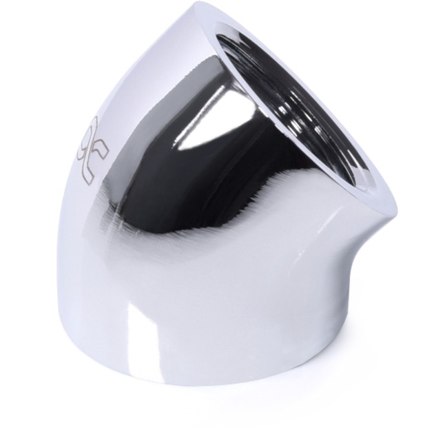 Alphacool Eiszapfen L-Verbinder 45° G1/4 IG auf G1/4 IG - chrome