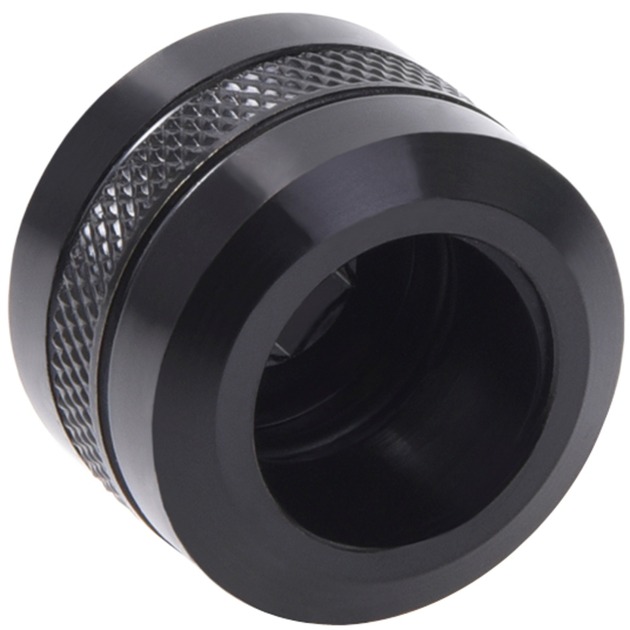 Alphacool Eiszapfen PRO 16mm HardTube Fitting G1/4 - Deep Black