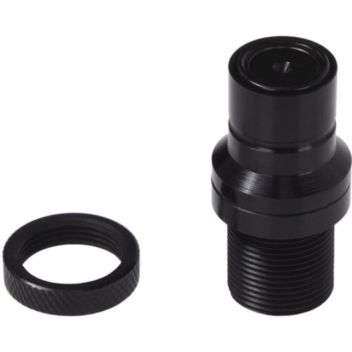 Alphacool Eiszapfen Schnellverschluss Stecker Schott G1/4 IG - Deep Black