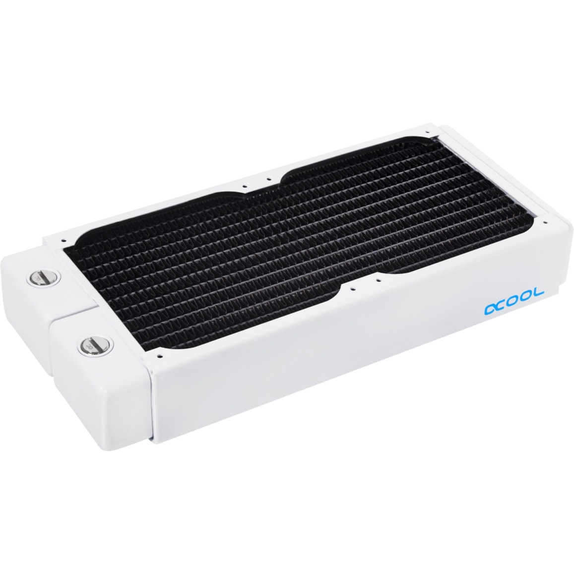 Alphacool NexXxoS XT45 Full Copper 240mm Radiator V.2 - White Special Edition