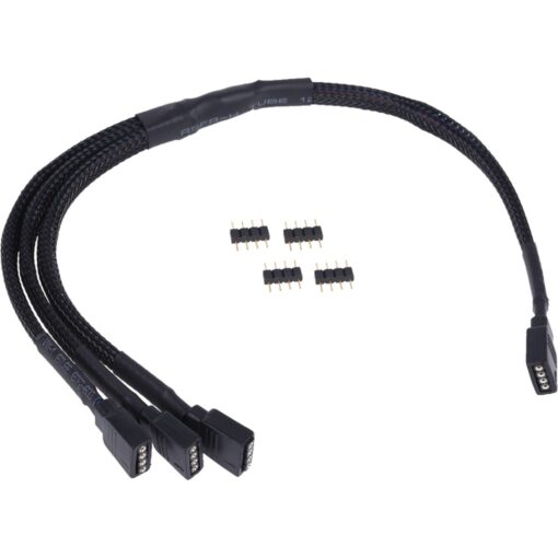 Alphacool Y-Kabel RGB 4polig > 3x 4polig
