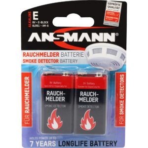 Ansmann Batterie für Rauchmelder