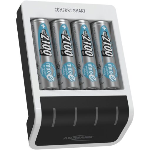 Ansmann Comfort Smart + 4x AA 2100mAh