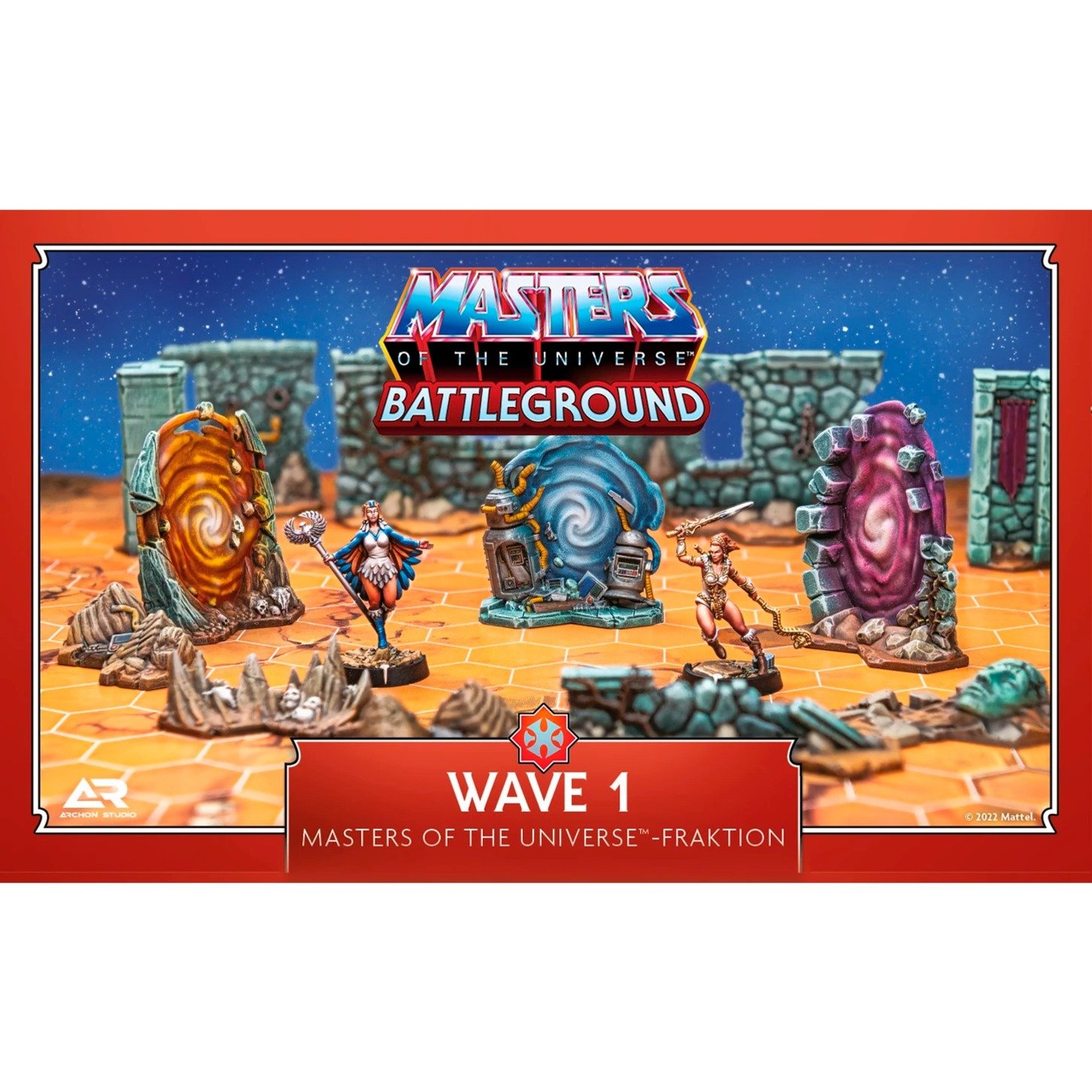 Asmodee Masters of the Universe: Battleground Wave 1 - Master of the Universe-Fraktion