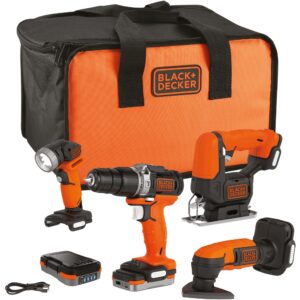 BLACK+DECKER 12Volt 4-er Kit