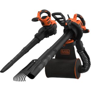 BLACK+DECKER 3-in-1 Elektro-Laubsauger BEBLV301-QS