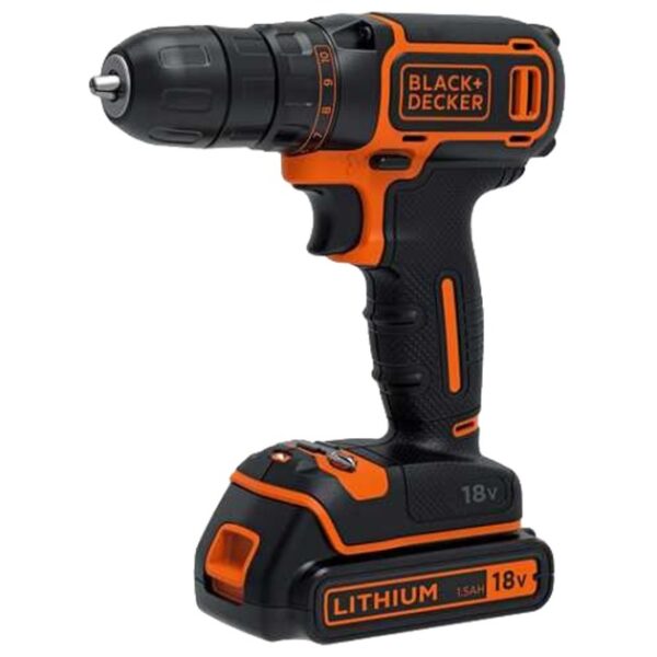 BLACK+DECKER Akku-Bohrschrauber BDCDC18K