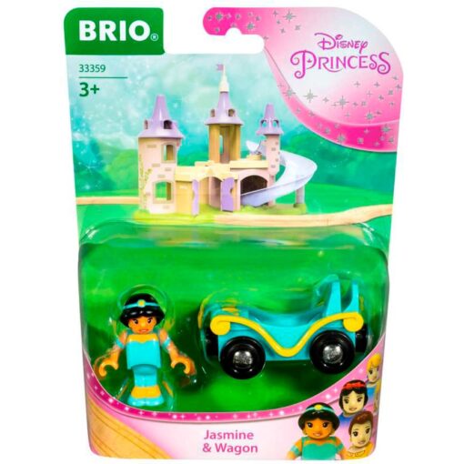 BRIO Disney Princess Jasmin mit Waggon