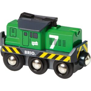 BRIO World Batterie-Frachtlok