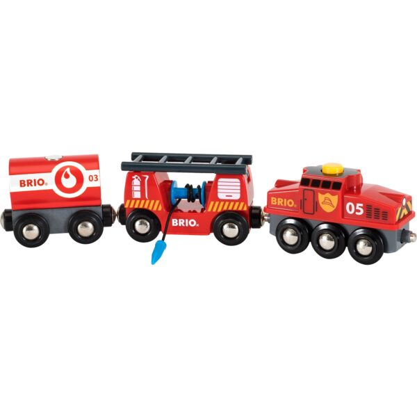 BRIO World Feuerwehr-Löschzug
