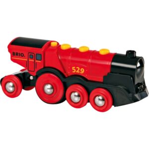 BRIO World Rote Lola Batterielok