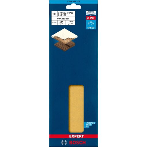 Bosch Expert C470 Schleifblatt-Set