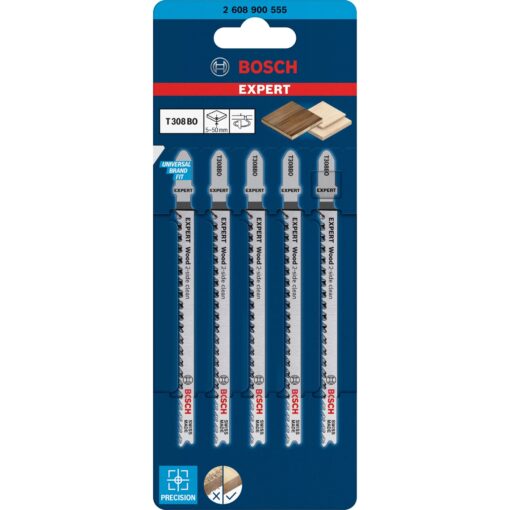 Bosch Expert Stichsägeblatt T 308 BO ''Wood 2-side clean''