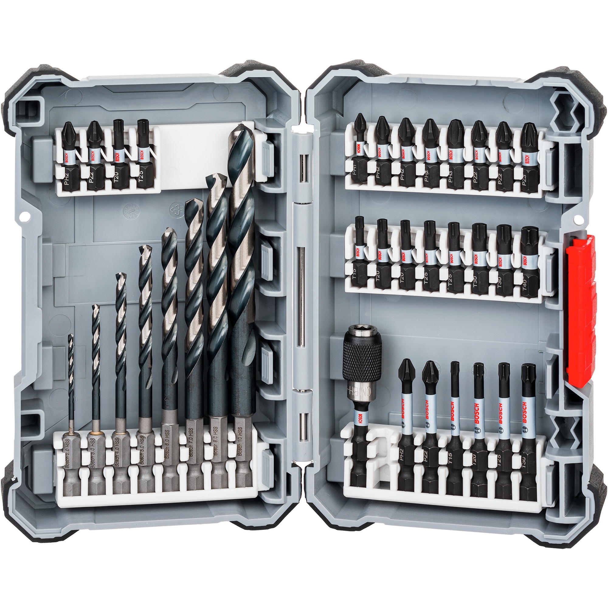 Bosch Impact Control-Schrauberbit-Set m. HSS-Bohrern