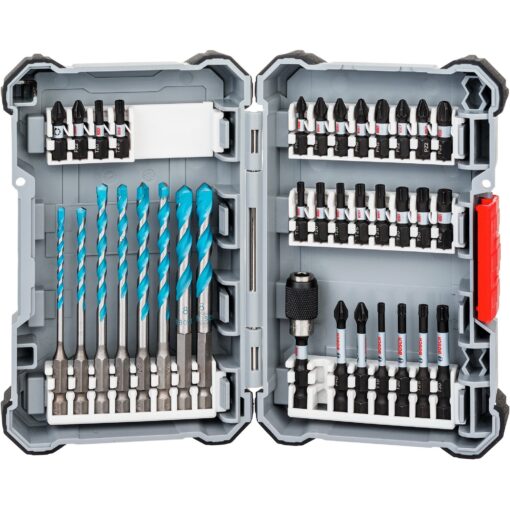Bosch Impact Control-Schrauberbit-Set m. Mehrzweckbohrern