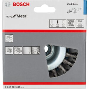 Bosch Kegelbürste Heavy for Metal