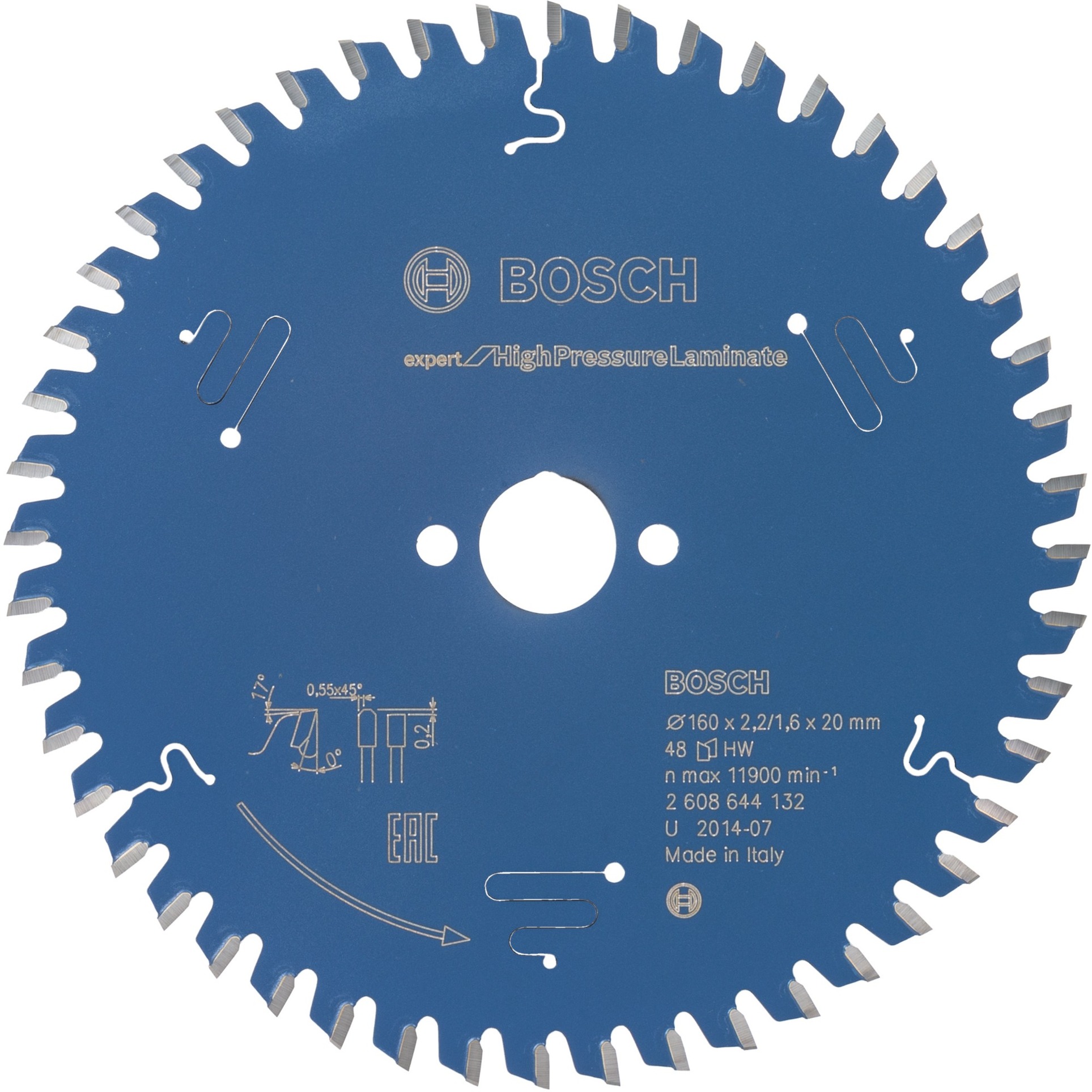 Bosch Kreissägeblatt Expert for High Pressure Laminate