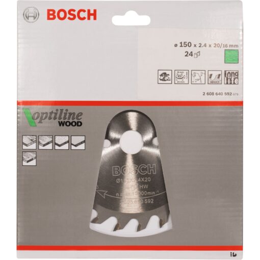 Bosch Kreissägeblatt Optiline Wood