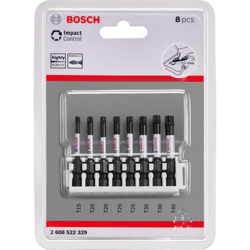 Bosch Pick and Click Impact Control Schrauberbit-Satz TORX
