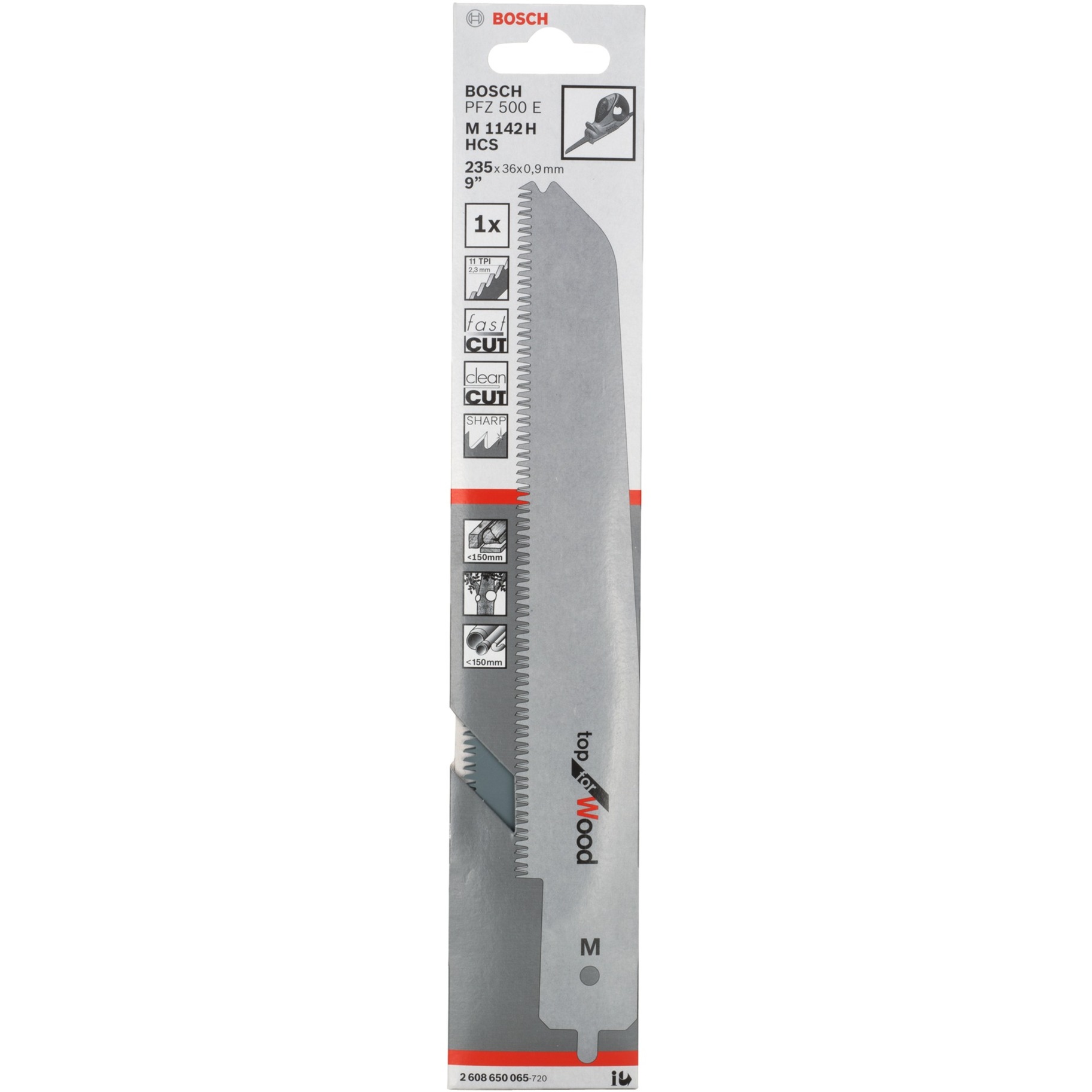 Bosch Säbelsägeblatt M 1142 H Top for Wood