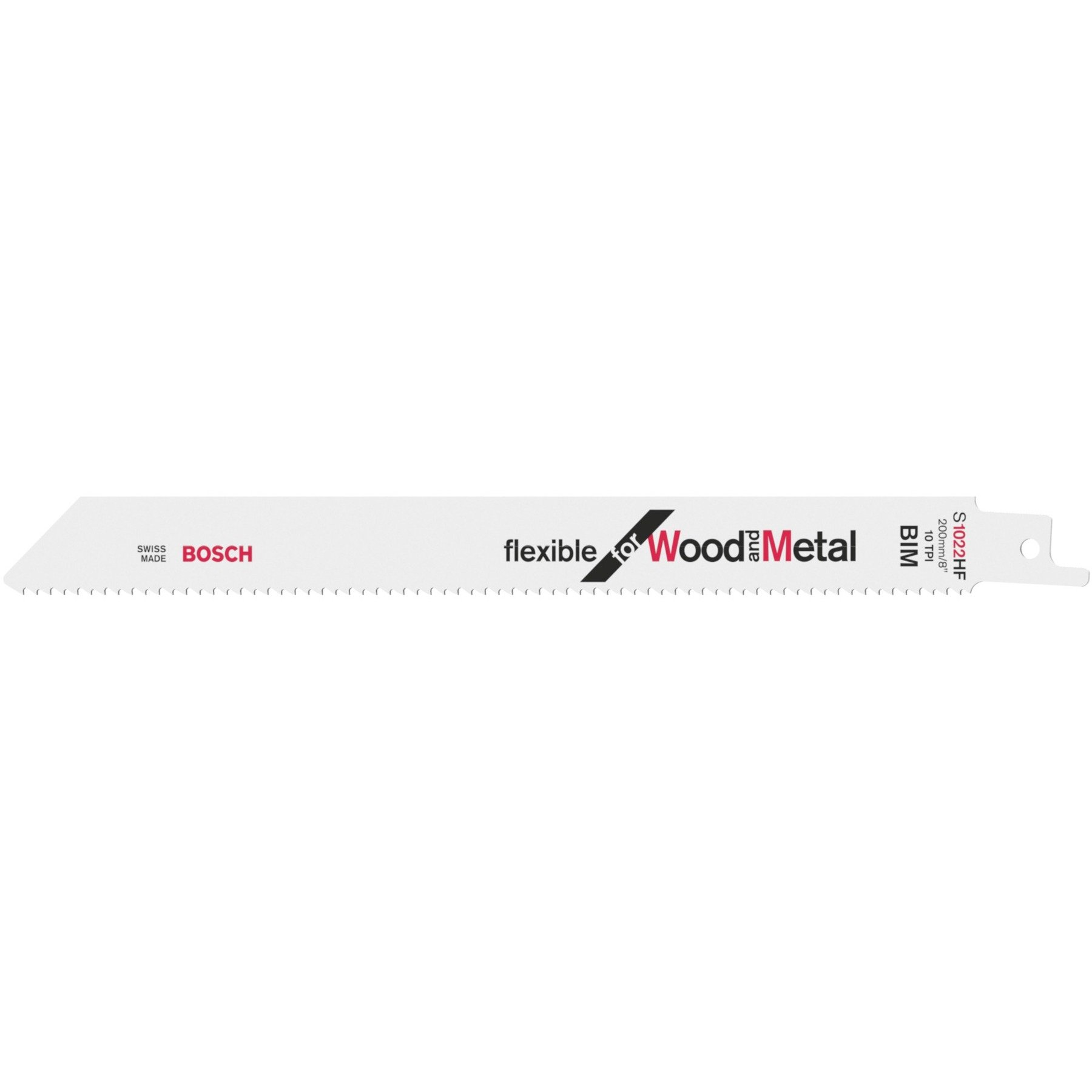 Bosch Säbelsägeblatt S 1022 HF Flexible for Wood and Metal