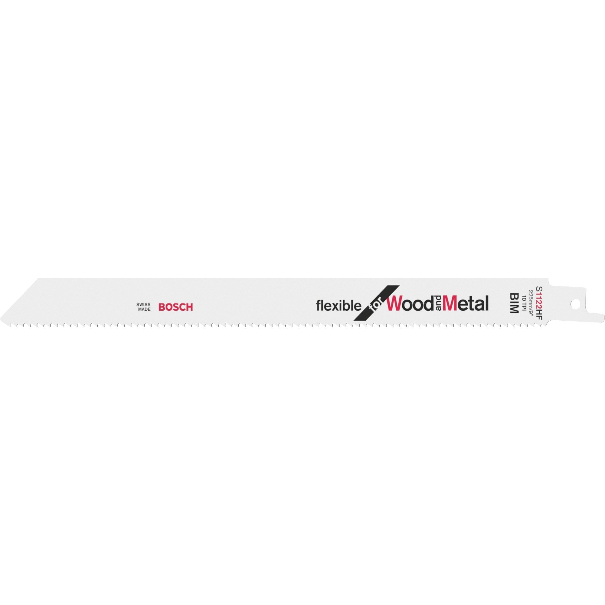 Bosch Säbelsägeblatt S 1122 HF Flexible for Wood and Metal