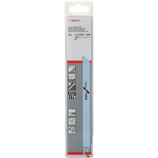Bosch Säbelsägeblatt S 1125 VF Heavy for Metal