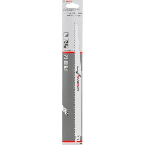Bosch Säbelsägeblatt S 1411 DF Heavy for Wood and Metal