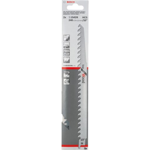Bosch Säbelsägeblatt S 1542 K Top for Wood