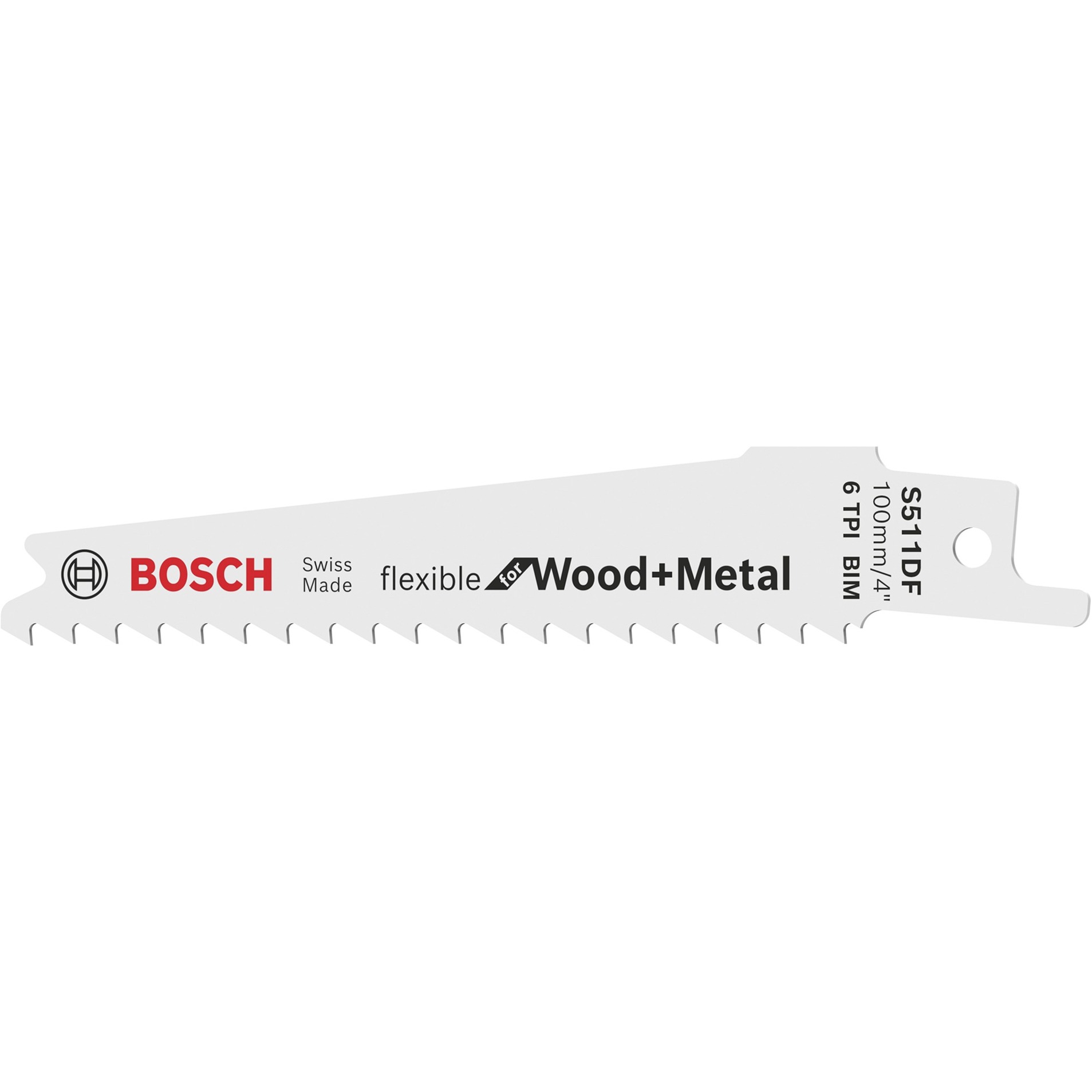 Bosch Säbelsägeblatt S 511 DF Flexible for Wood and Metal
