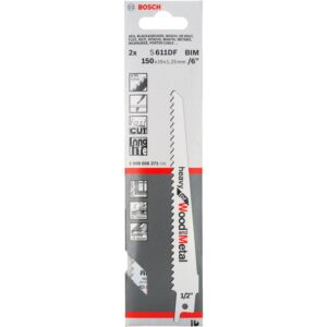 Bosch Säbelsägeblatt S 611 DF Heavy for Wood and Metal