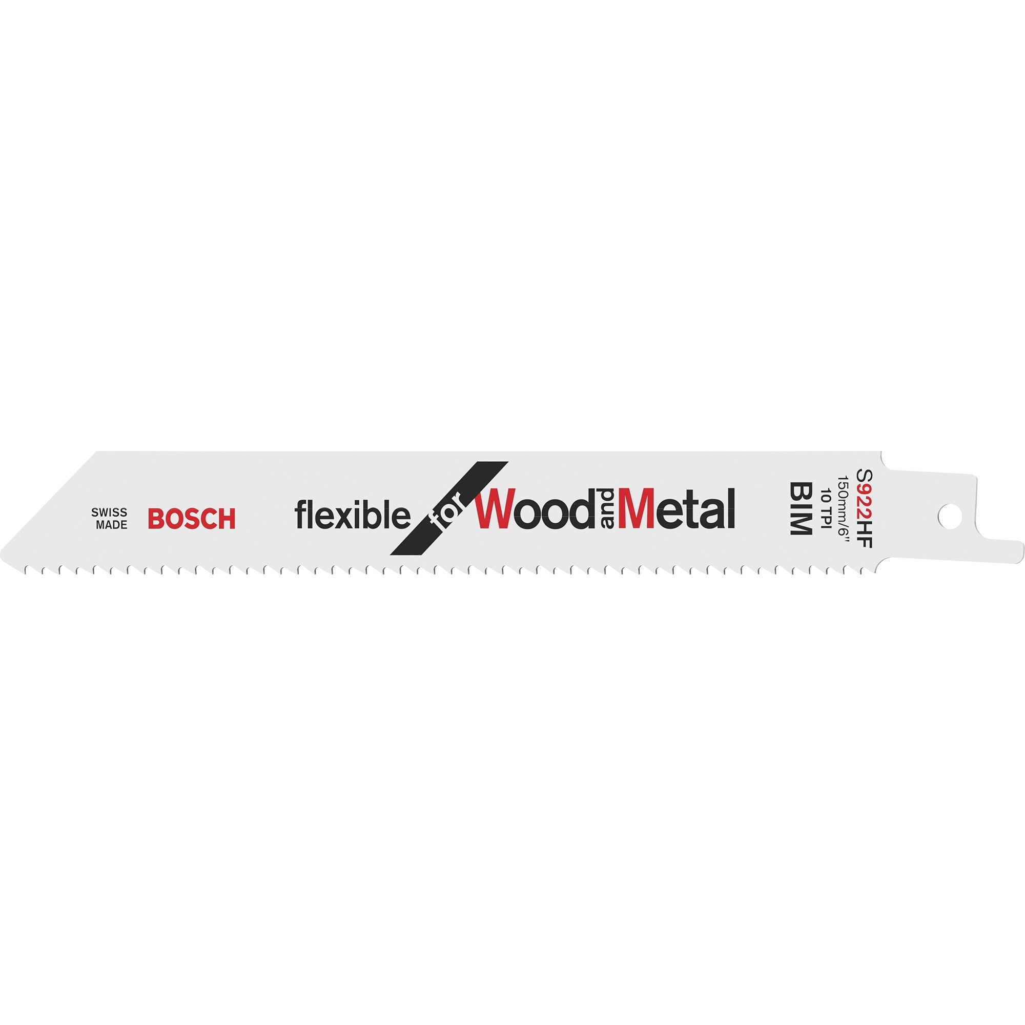 Bosch Säbelsägeblatt S 922 HF Flexible for Wood and Metal