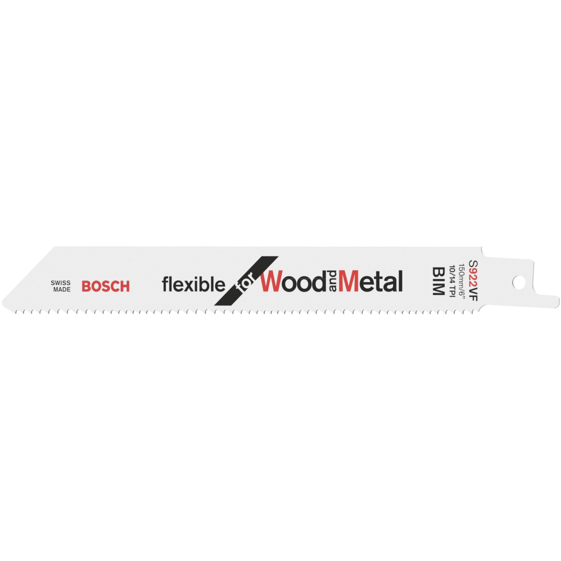 Bosch Säbelsägeblatt S 922 VF Flexible for Wood and Metal