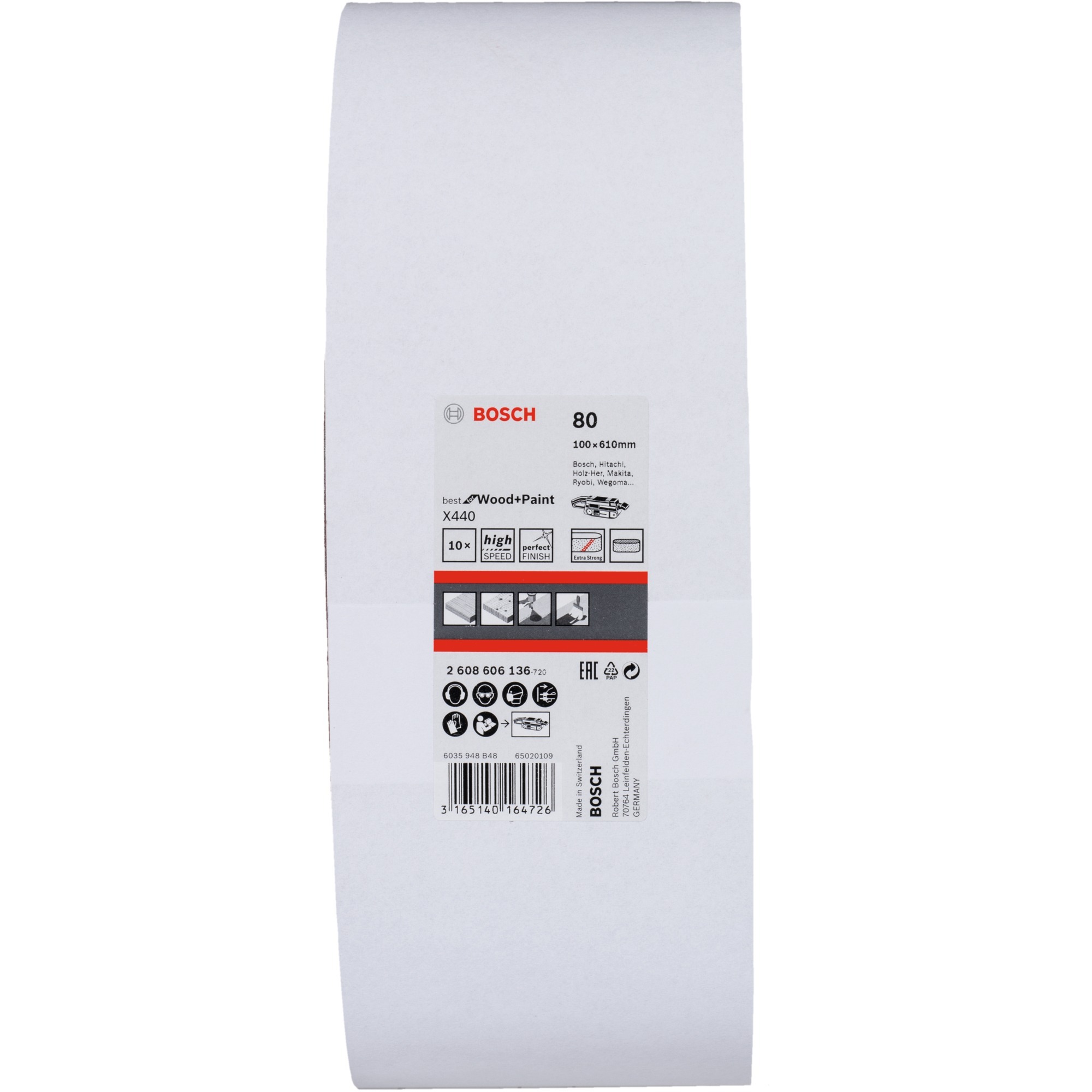 Bosch Schleifband X440 Best for Wood and Paint