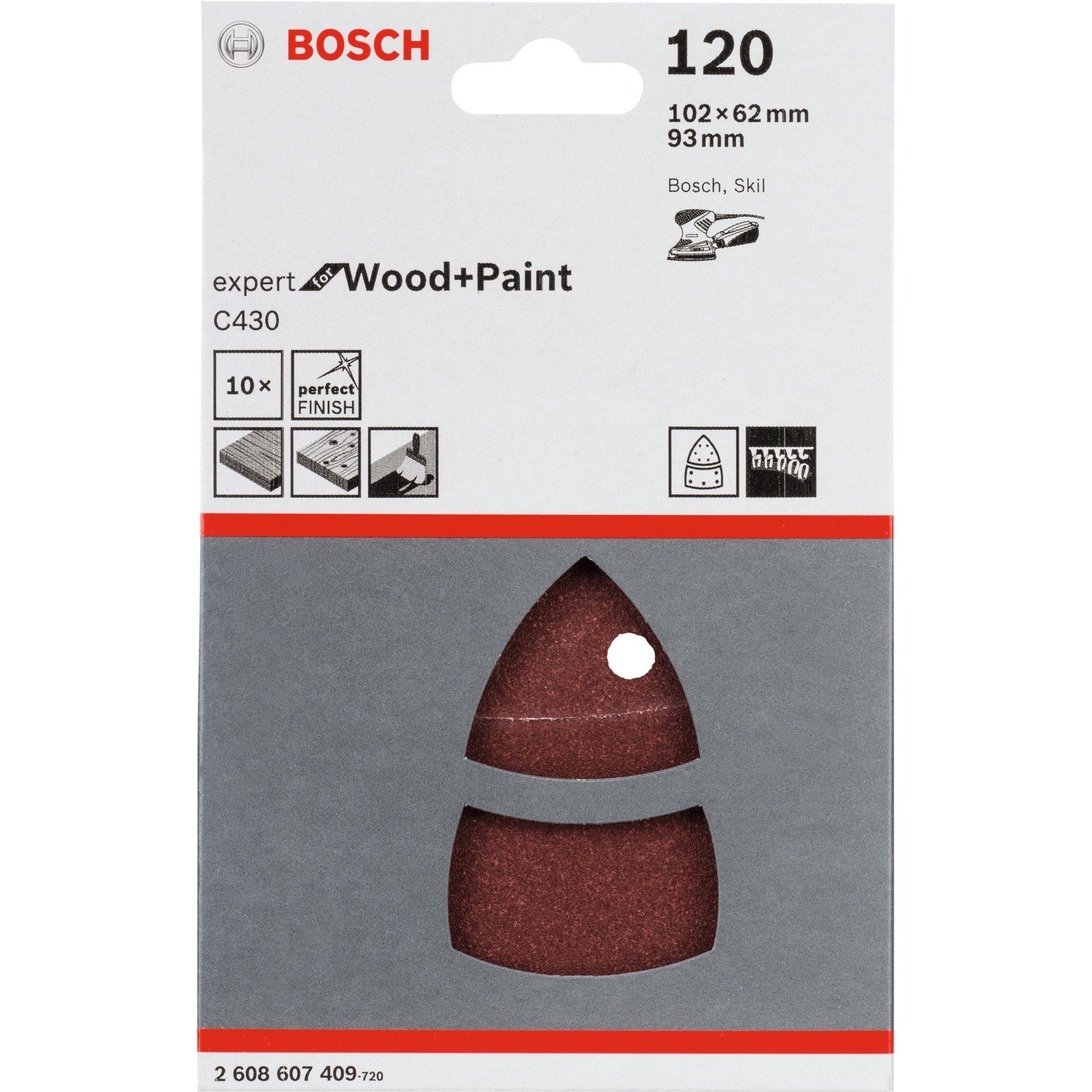 Bosch Schleifblatt C430 Expert for Wood and Paint