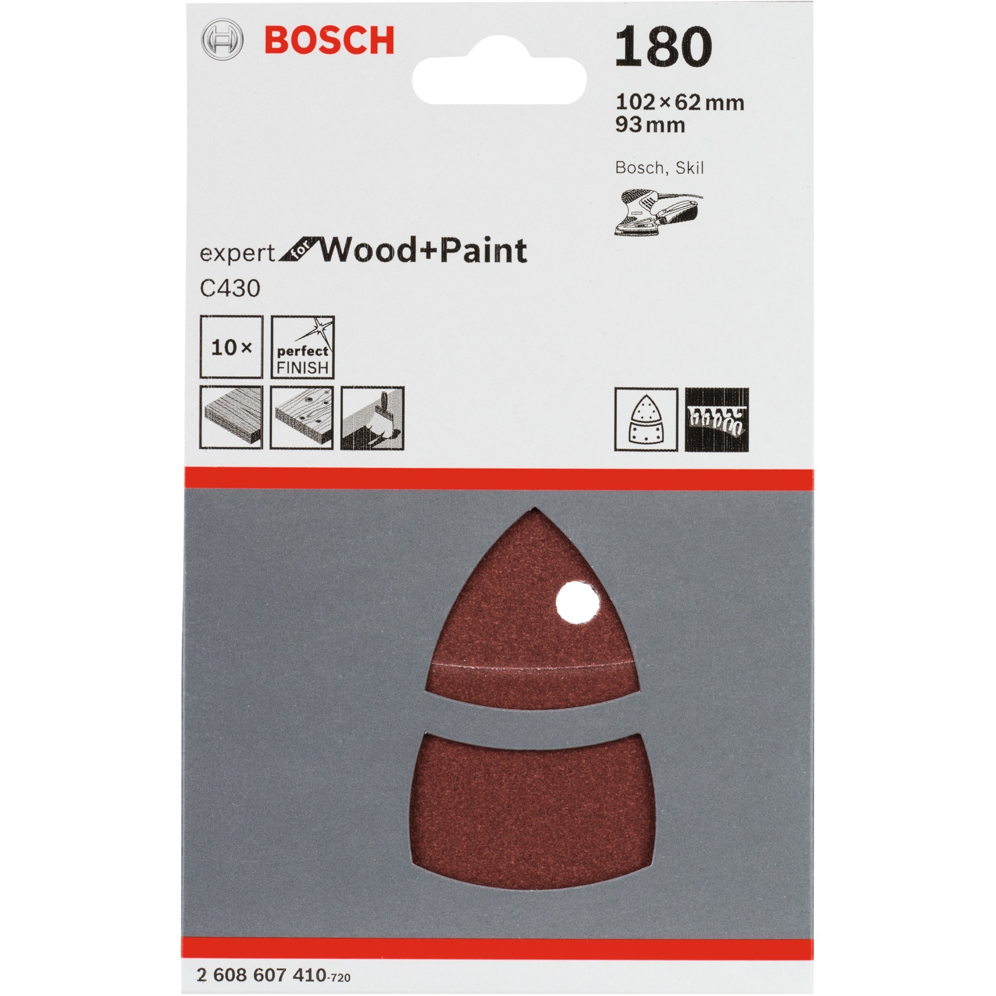 Bosch Schleifblatt C430 Expert for Wood and Paint