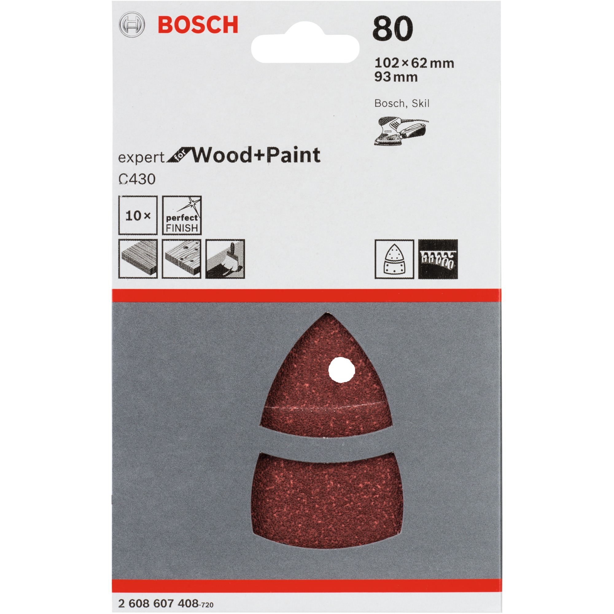 Bosch Schleifblatt C430 Expert for Wood and Paint