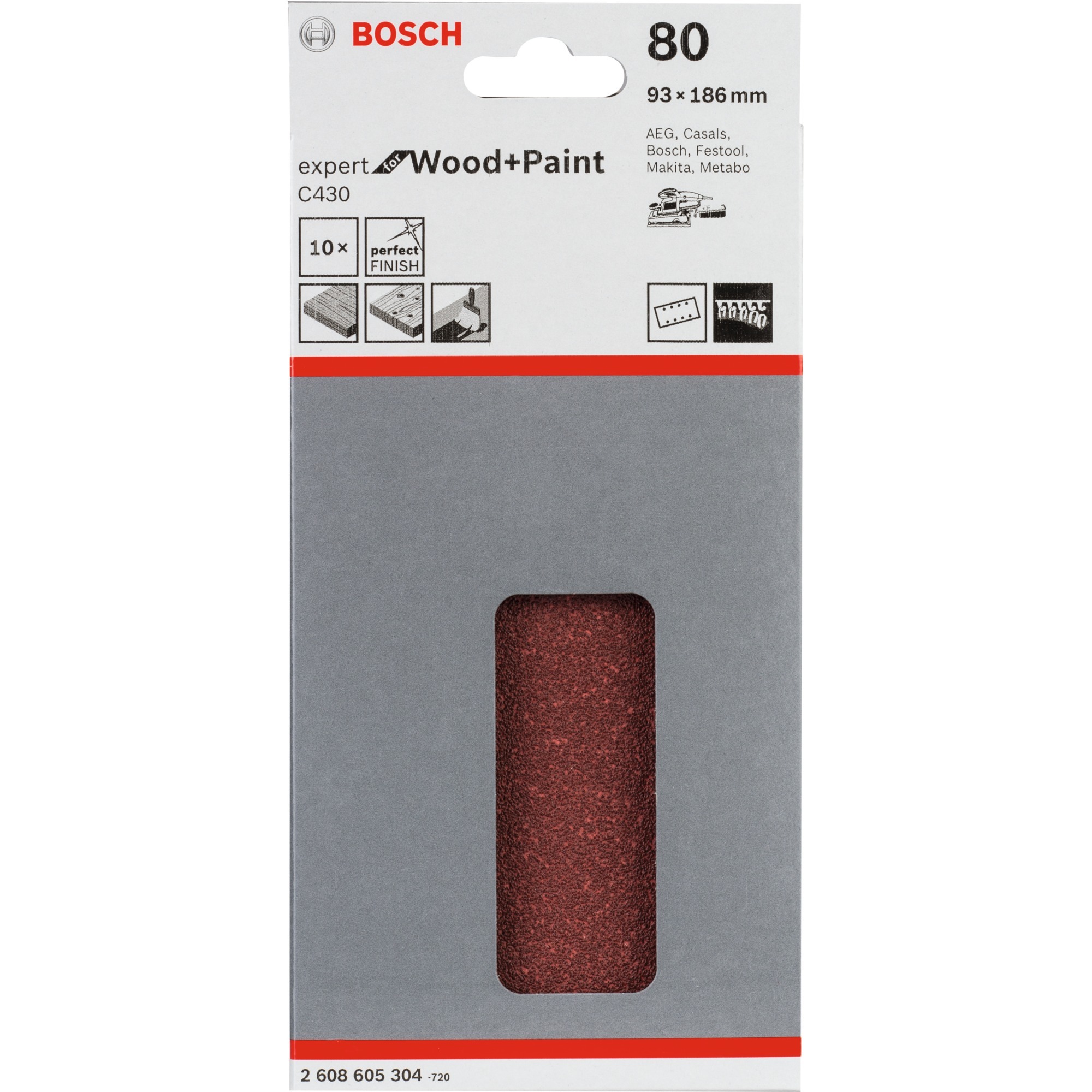 Bosch Schleifblatt C430 Expert for Wood and Paint