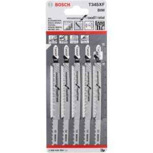 Bosch Stichsägeblatt T 345 XF Progressor for Wood and Metal