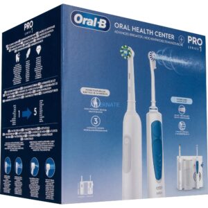 Braun Oral-B Center OxyJet Reinigungssystem - Munddusche + Oral-B Pro 1